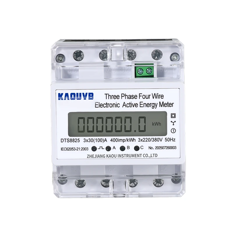 3-fasen DIN-railmeter van 4P